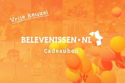 Met deze cadeaubon kan de gelukkige ontvanger ZELF een keuze maken uit het totale aanbod op Belevenissen.nl. De waarde van deze cadeaubon wordt verrekend met de waarde van de gekozen belevenis.