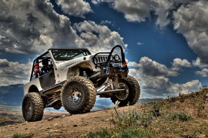 Off-Road rijden in een 4x4 terreinwagen