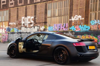 Rijden in een Audi R8