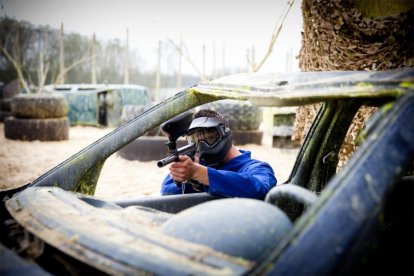 Paintball óf airsoft op spectaculaire locaties